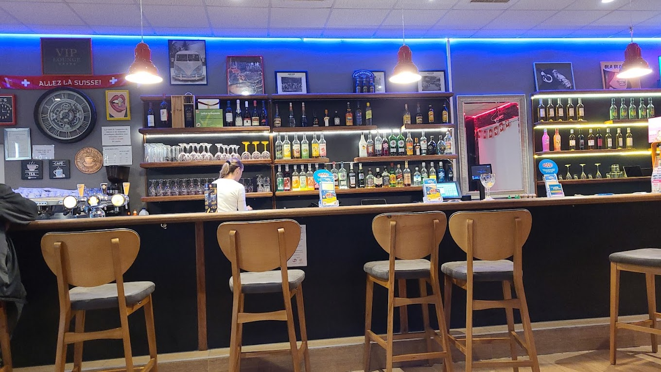 Le bar de la Brasserie de Chavannes